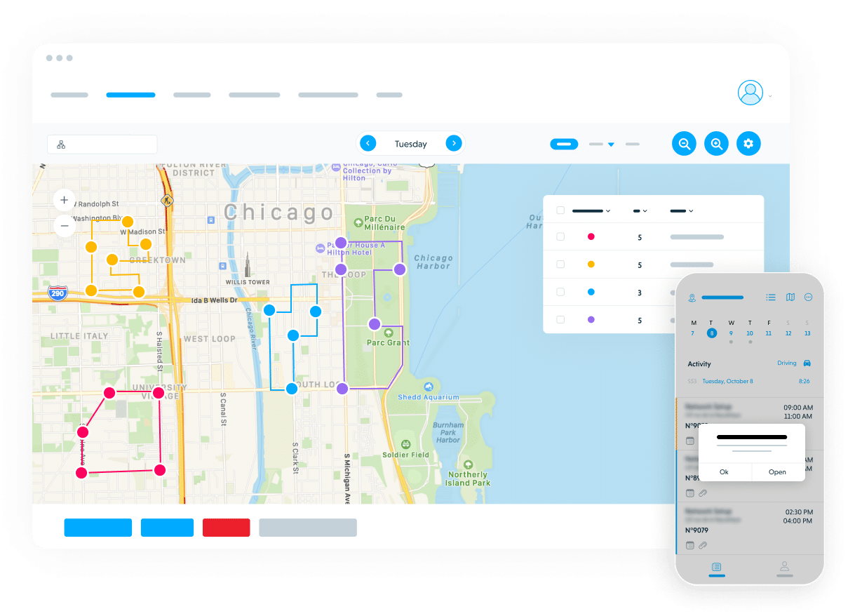 Optimize scheduling with mapping.