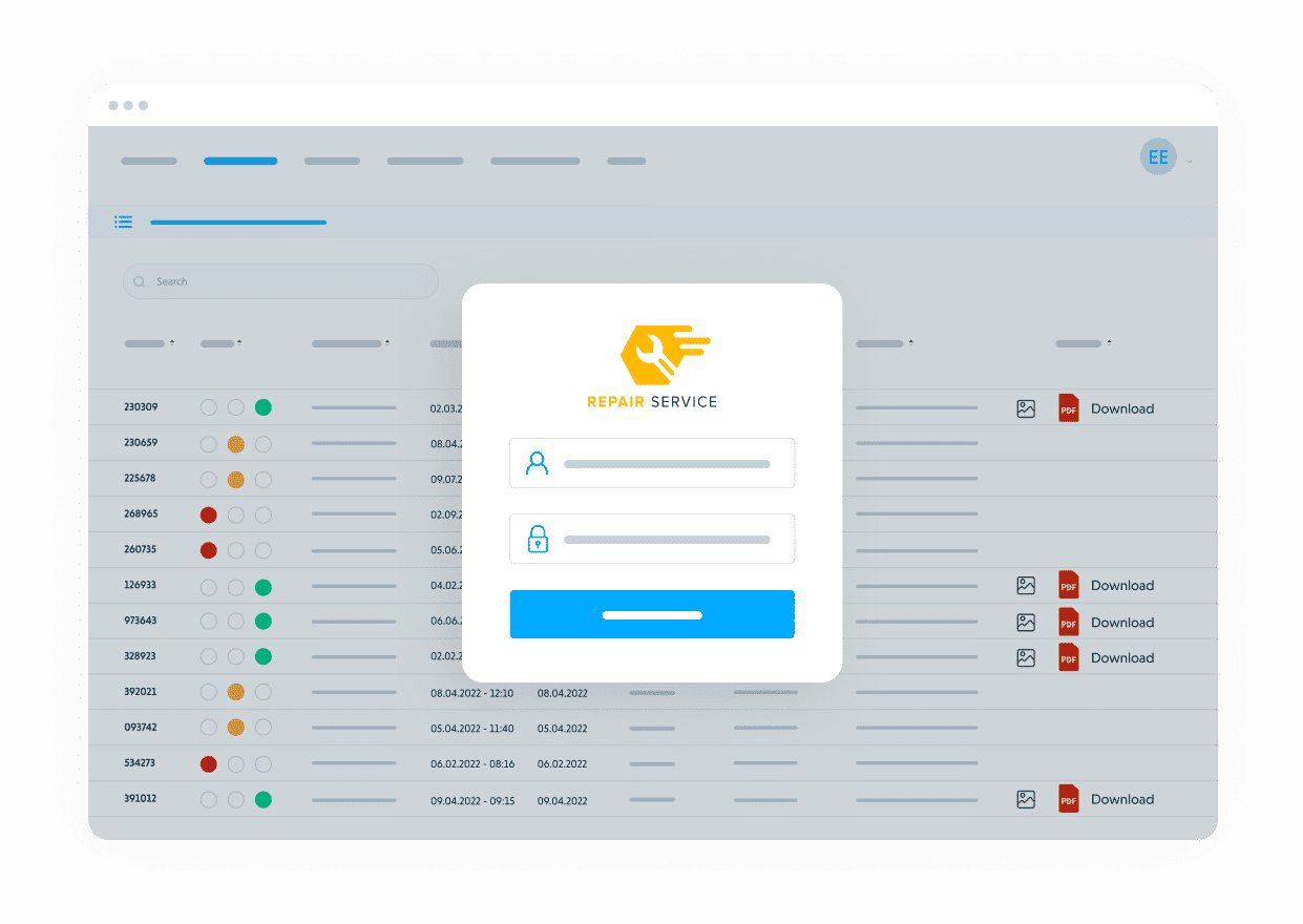 Praxedo FSM solution - Customer tools - Customer portal