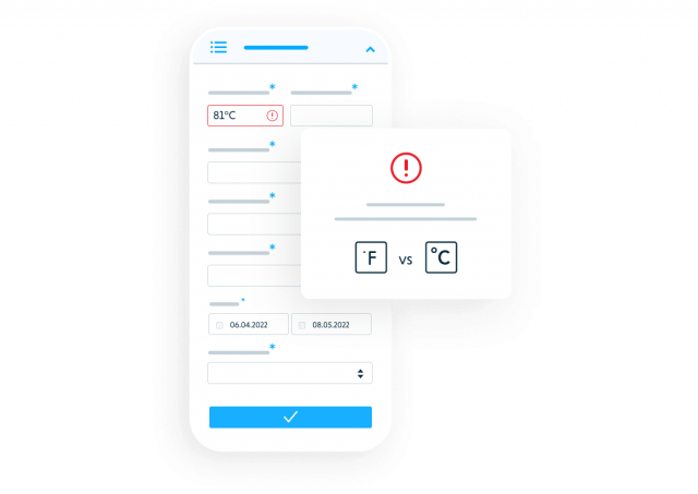 Praxedo FSM Software - Mobile app - Reliable data reporting from the field.
